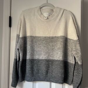 H&M Soft Knit Sweater in Cream